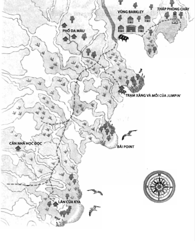 Map Xa Ngoài Kia Nơi Loài Tôm Hát - Delia Owens