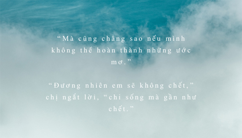 Sách Việt "Đung Đưa Trên Những Đám Mây" và nỗi u buồn tuổi trẻ