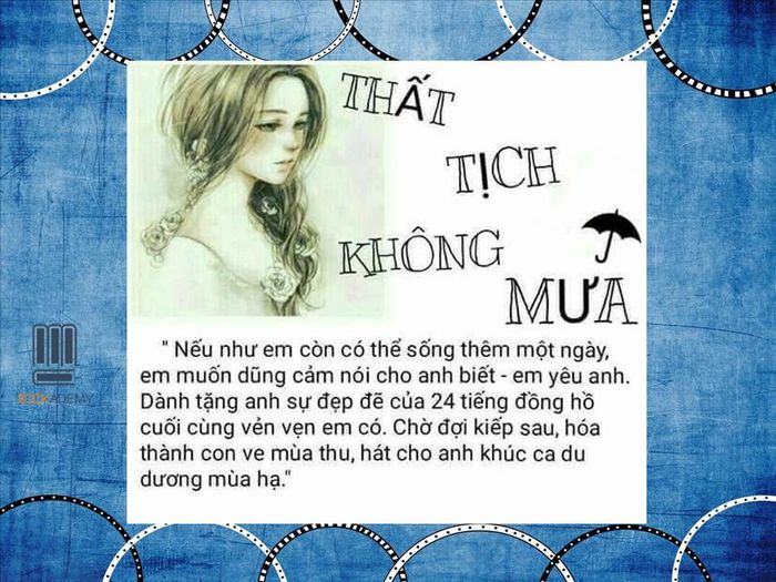 Thất Tịch Không Mưa – Lâu Vũ Tình